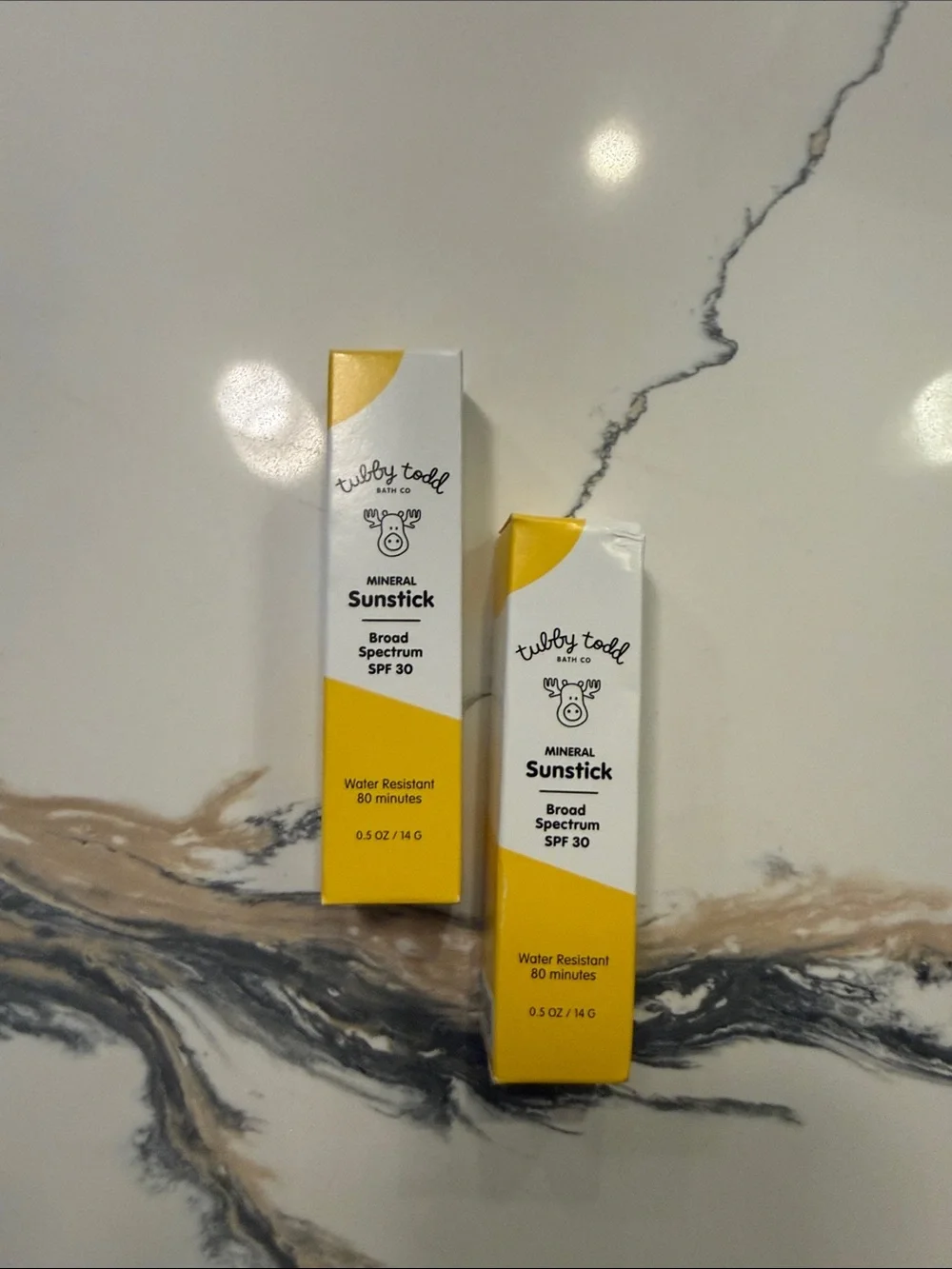 Tubby Todd Mineral Sunstick SPF 30 - Yellow